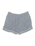 Roxy 100% Viscose Stripes Blue Shorts Size M - photo 2