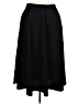 White Mark Solid Black Formal Skirt Size 1XL - photo 1