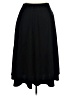 White Mark Solid Black Formal Skirt Size 1XL - photo 2