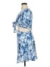 Cider Print Blue Cocktail Dress Size XL - photo 5