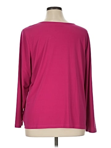 Susan Graver Long Sleeve Blouse (view 2)