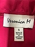 Veronica M. 100% Polyester Burgundy Casual Dress Size S - photo 7