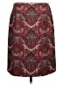 Talbots Paisley Burgundy Casual Skirt Size 12 Petite - photo 2