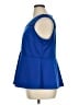 Simply Emma Blue Sleeveless Blouse Size 1X - photo 5