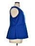 Simply Emma Blue Sleeveless Blouse Size 1X - photo 4