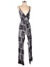 Lac Bleu Paisley Silver Gray Jumpsuit Size S - photo 1