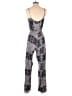 Lac Bleu Paisley Silver Gray Jumpsuit Size S - photo 2