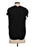 Vince. Black Short Sleeve Silk Top Size S - photo 2