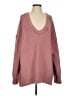 Free People Pink Pullover Sweater Size S - photo 1