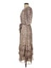 Sugar Lips Paisley Brown Casual Dress Size XS - photo 5