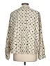 Universal Thread Print Ivory Long Sleeve Blouse Size L - photo 2