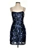 Aqua 100% Polyester Blue Cocktail Dress Size 4 - photo 1