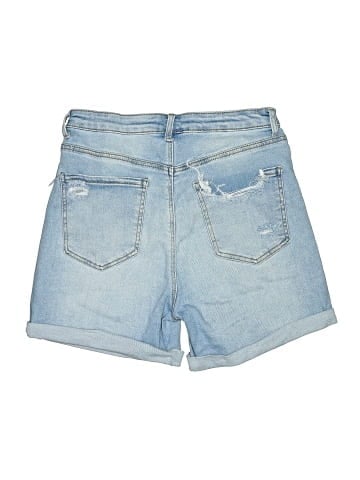 Wax Jean Denim Shorts (view 2)