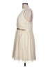 BCX Solid Ivory Cocktail Dress Size 13 - photo 5