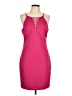 Guess Solid Pink Cocktail Dress Size 12 - photo 1