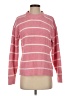 J.Crew Factory Store 100% Polyester Stripes Pink Pullover Sweater Size S - photo 1