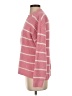 J.Crew Factory Store 100% Polyester Stripes Pink Pullover Sweater Size S - photo 5
