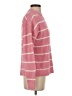 J.Crew Factory Store 100% Polyester Stripes Pink Pullover Sweater Size S - photo 4