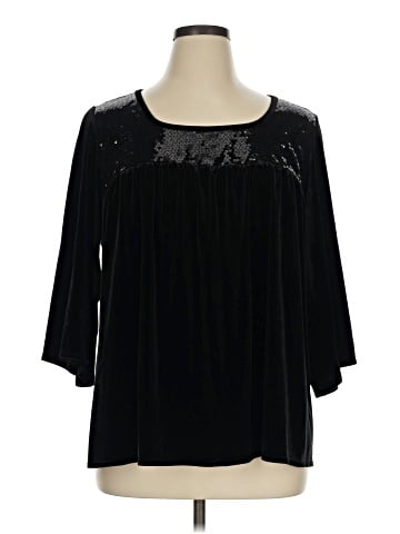 Citiknits 3/4 Sleeve Blouse (view 1)