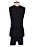 La Perla 100% Silk Black Romper Size 4 - photo 2