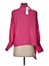 Topshop 100% Polyester Pink 3/4 Sleeve Blouse Size 4 - photo 2