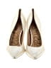 Sam Edelman Metallic Silver Heels Size 8 1/2 - photo 2