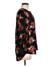 Daniel Rainn Floral Black 3/4 Sleeve Blouse Size M - photo 4