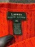 Lauren by Ralph Lauren Orange Pullover Sweater Size XL - photo 7