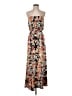 Trixxi Floral Orange Casual Dress Size S - photo 1