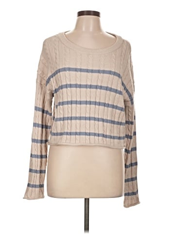 Pink Rose Pullover Sweater (view 1)