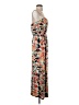 Trixxi Floral Orange Casual Dress Size S - photo 4