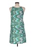 Veronica M. Graphic Green Cocktail Dress Size M - photo 2