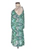 Veronica M. Graphic Green Cocktail Dress Size M - photo 5