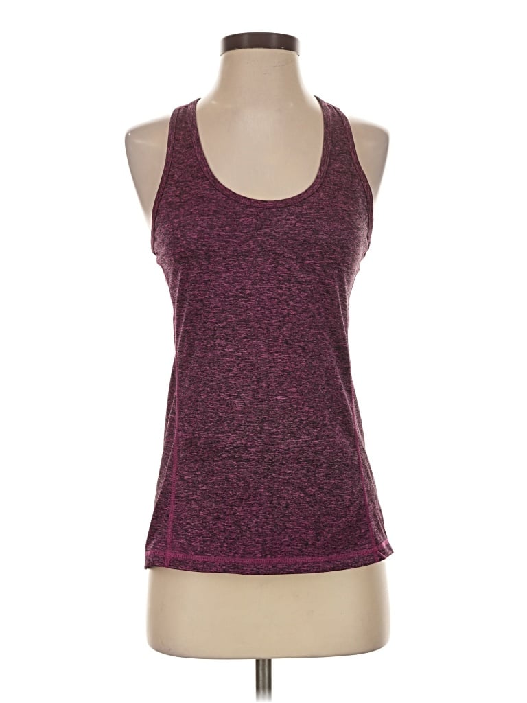 Pre-owned Icyzone Active Tank Top In Burgundy