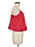 French Connection 100% Polyester Red Sleeveless Top Size M - photo 4