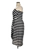 City Chic Stripes Gray Casual Dress Size 14 Plus (XS) - photo 5