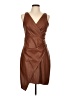 Guess 100% Polyurethane Brown Cocktail Dress Size 10 - photo 1