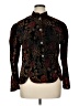 Another Thyme Paisley Black Long Sleeve Blouse Size XL - photo 1
