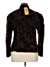 Another Thyme Paisley Black Long Sleeve Blouse Size XL - photo 2