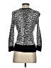Express Design Studio 100% Rayon Animal Print Black Cardigan Size S - photo 2