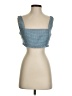 Forever 21 100% Polyester Blue Sleeveless Top Size M - photo 1
