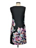 Ann Taylor LOFT 100% Polyester Graphic Black Cocktail Dress Size 0 - photo 2