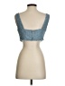 Forever 21 100% Polyester Blue Sleeveless Top Size M - photo 2