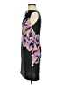 Ann Taylor LOFT 100% Polyester Graphic Black Cocktail Dress Size 0 - photo 5