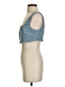 Forever 21 100% Polyester Blue Sleeveless Top Size M - photo 5