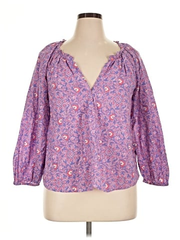 Vineyard Vines 3/4 Sleeve Blouse (view 1)