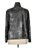 Travelers by Chico's Metallic Gray Track Jacket Size XL (3) - photo 2