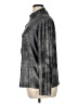 Travelers by Chico's Metallic Gray Track Jacket Size XL (3) - photo 5