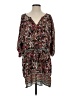 LovPosh 100% Polyester Print Brown Casual Dress Size S - photo 1