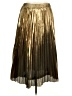 WD.NY 100% Polyester Metallic Gold Formal Skirt Size XL - photo 1